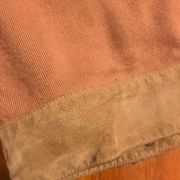 BEBE Fur & Leather Zip Jacket - Picture 6 of 8